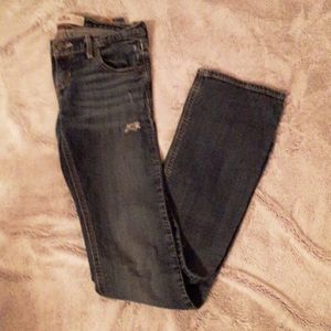 Hollister boot cut jeans!